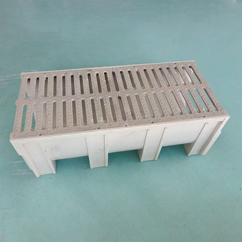 Saluran saliran resin berdinding licin